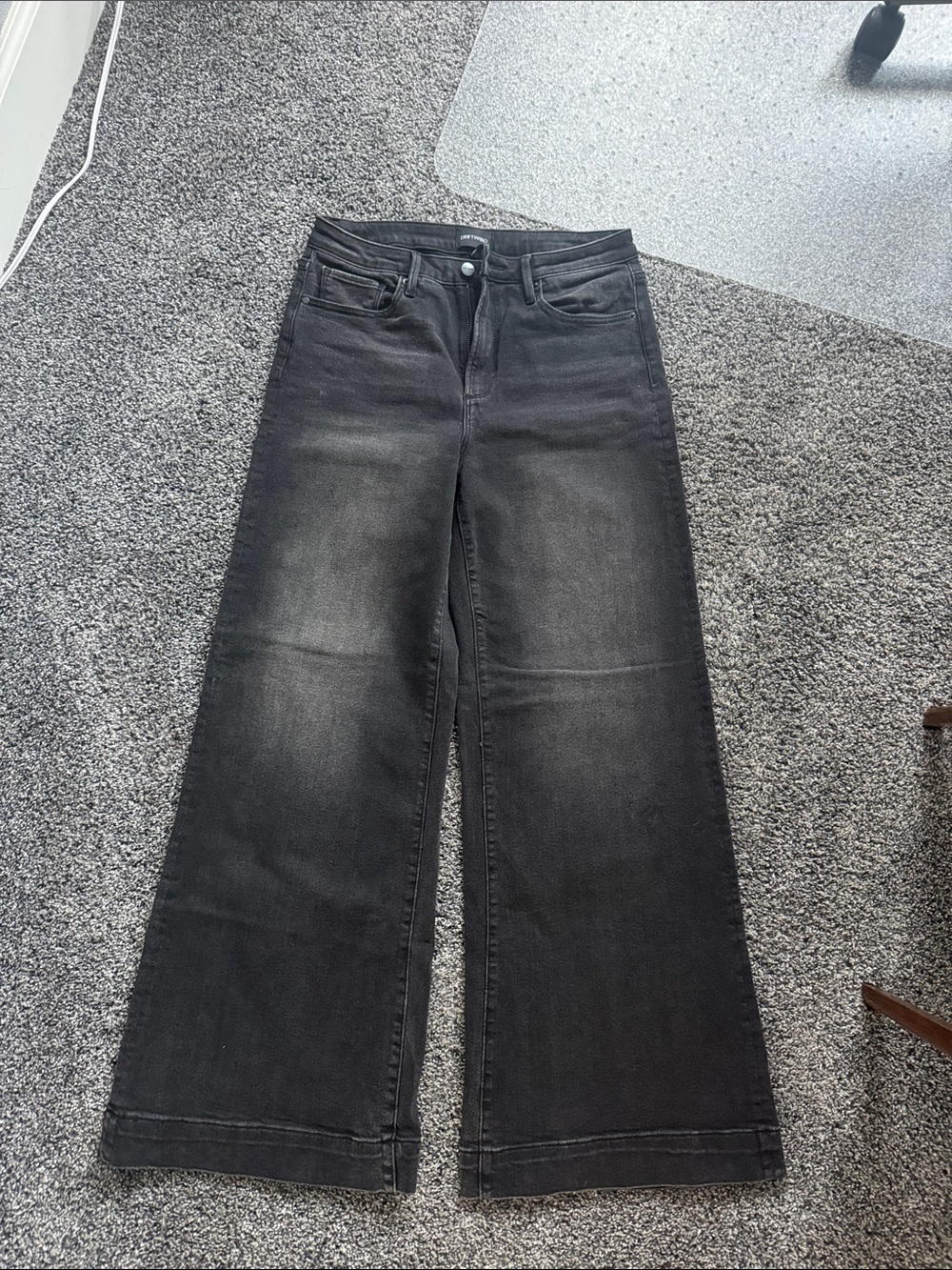 Driftwood Martha Wide-Leg High-Rise Women's Jeans - Black